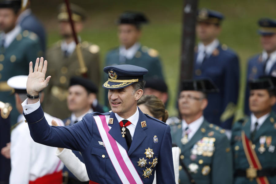 El Rey preside el Día de las Fuerzas Armadas