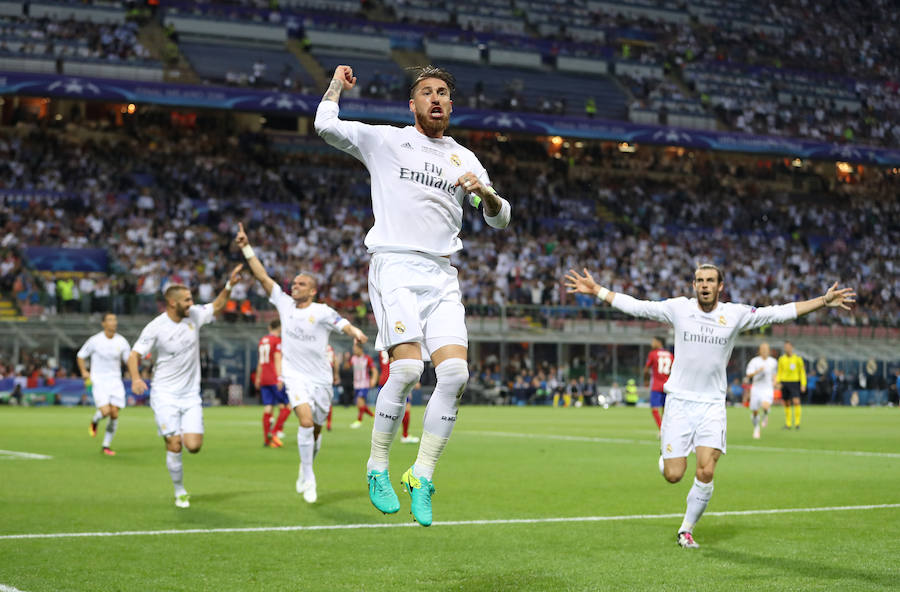 Las mejores imágenes de la final entre el Real Madrid y Atlético de Madrid