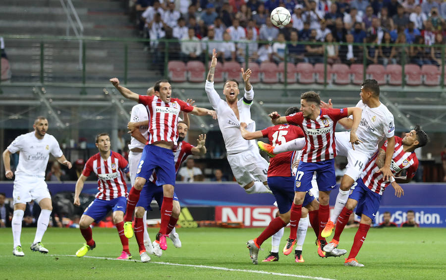 Las mejores imágenes de la final entre el Real Madrid y Atlético de Madrid