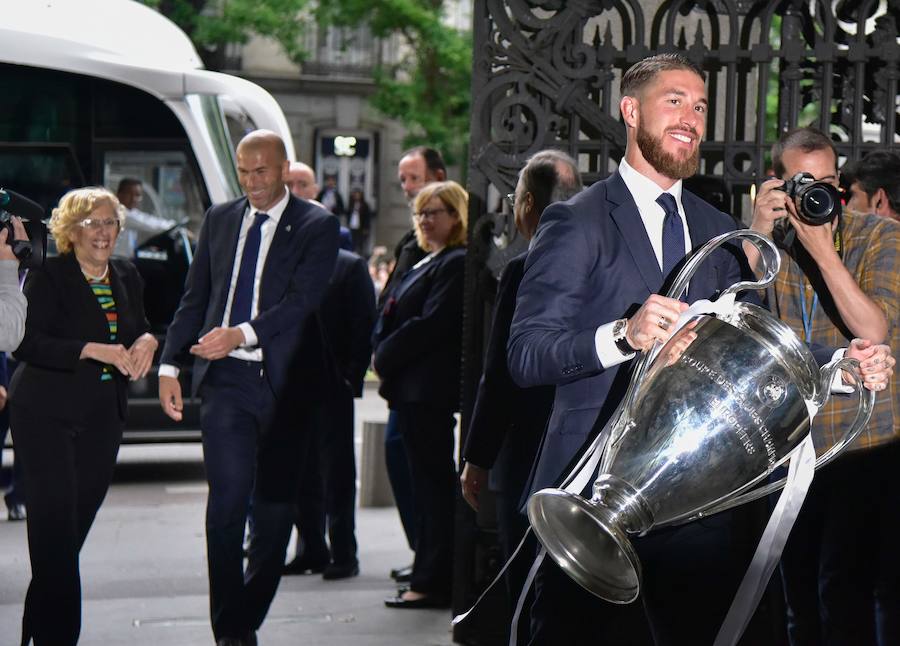 Las mejores imágenes de la celebración madridista