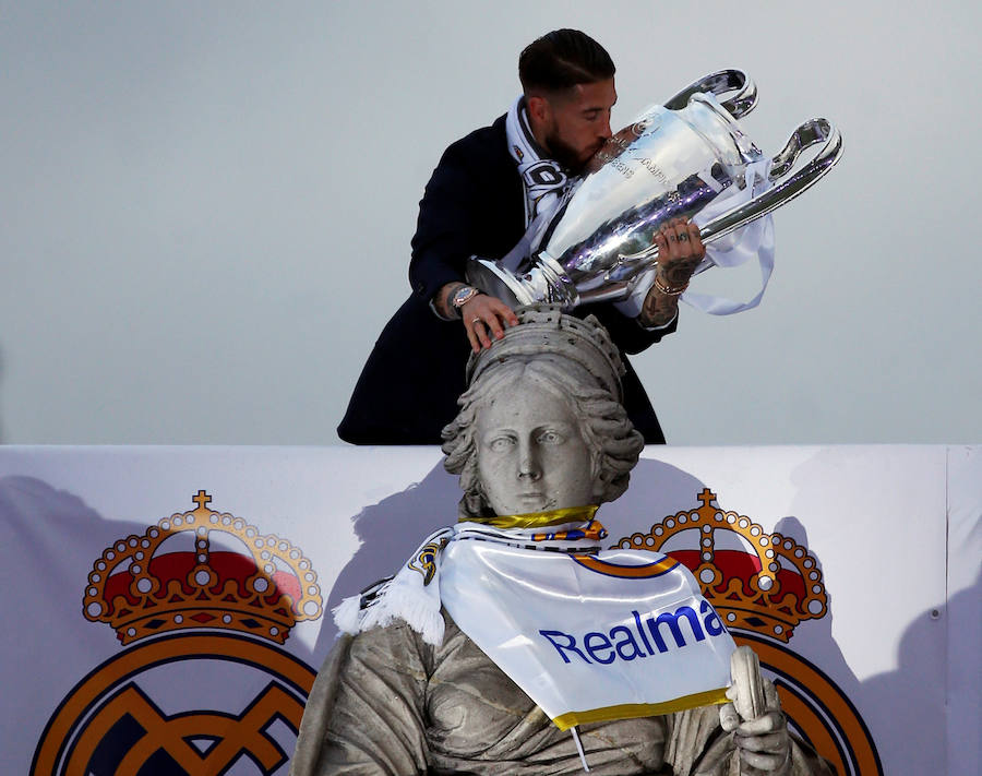 Marea blanca en La Cibeles