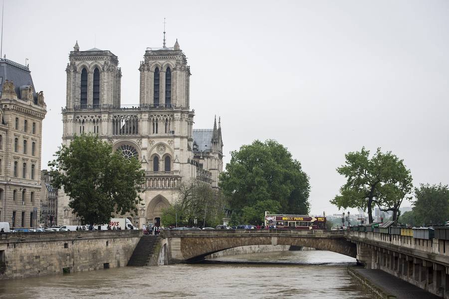 El temporal en Francia deja imágenes impactantes