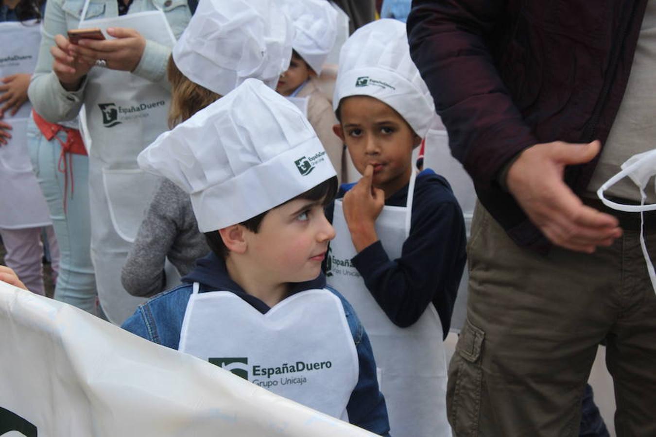 Cocinando en familia