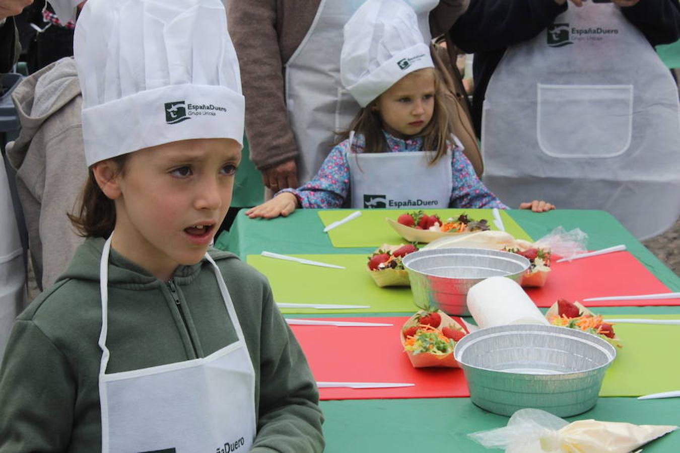 Cocinando en familia