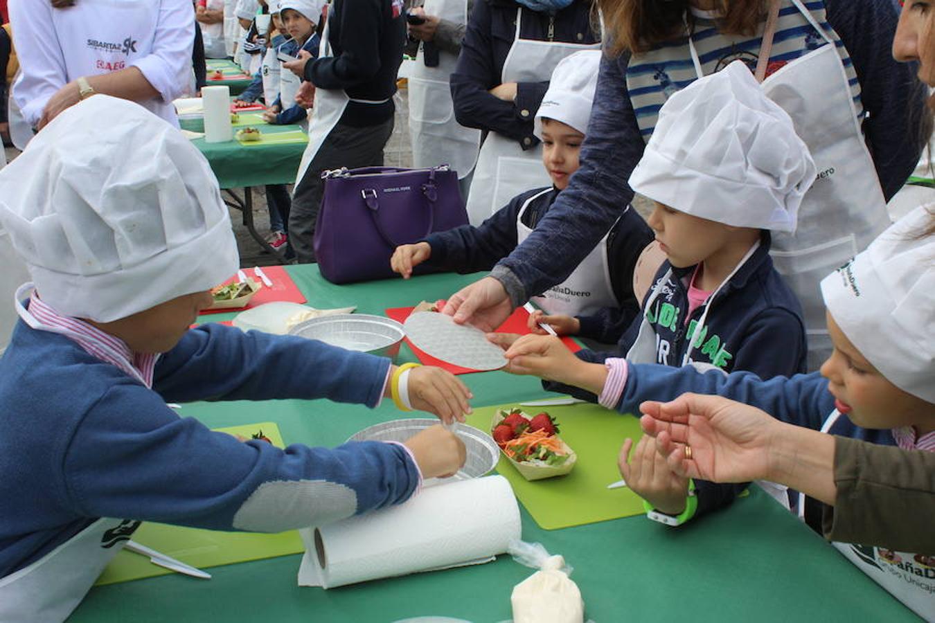 Cocinando en familia