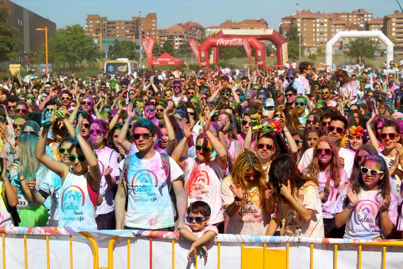 En un León multicolor