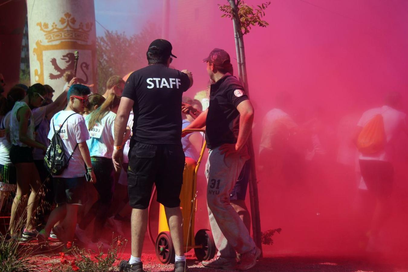 En un León multicolor