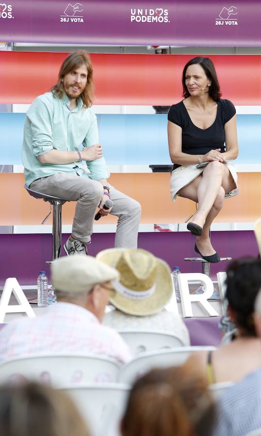 Unidos Podemos saca músculo en Botines