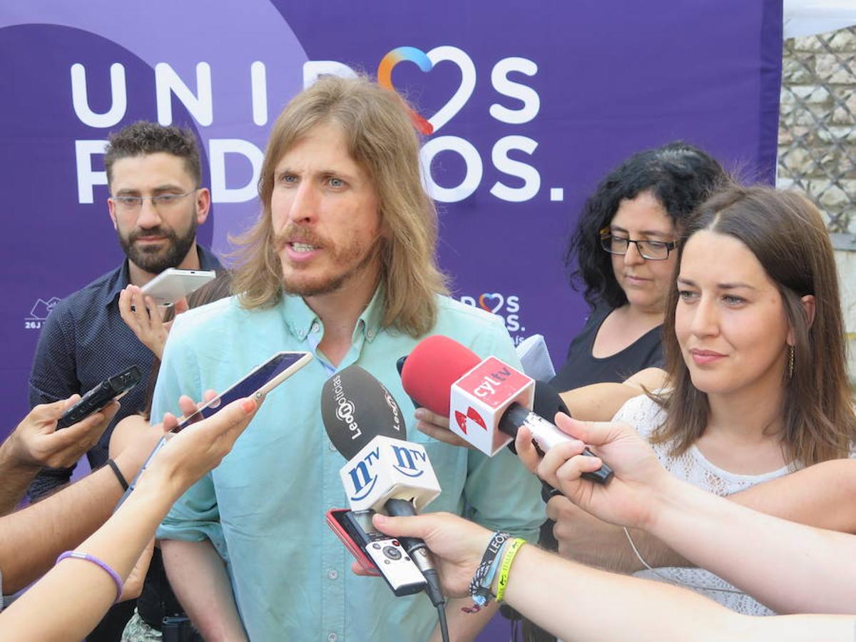 Unidos Podemos saca músculo en Botines