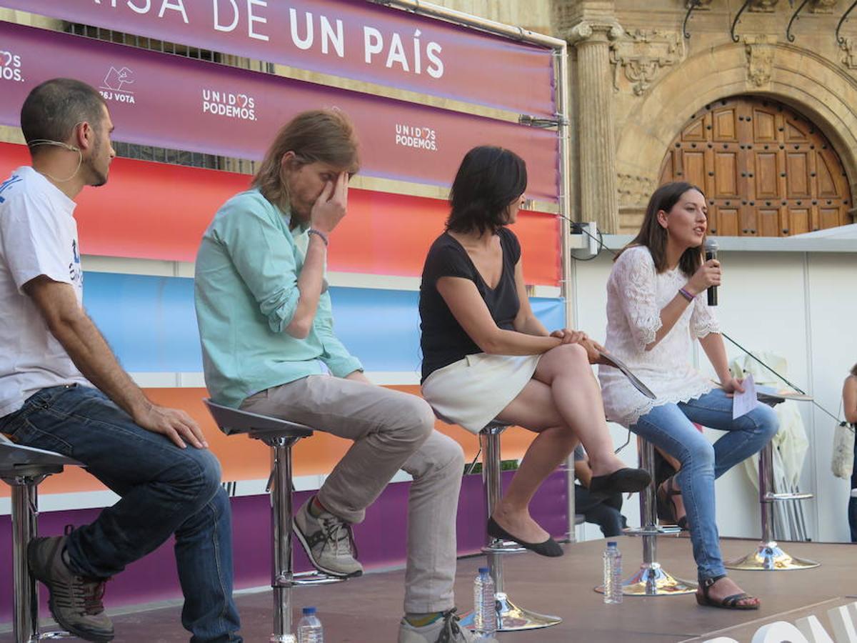 Unidos Podemos saca músculo en Botines