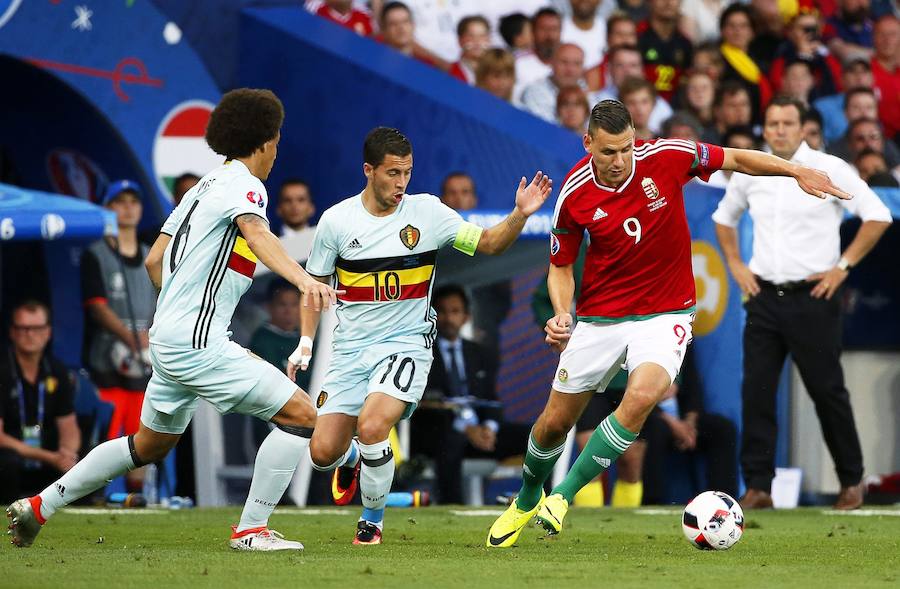 Las mejores imágenes del Hungría-Bélgica