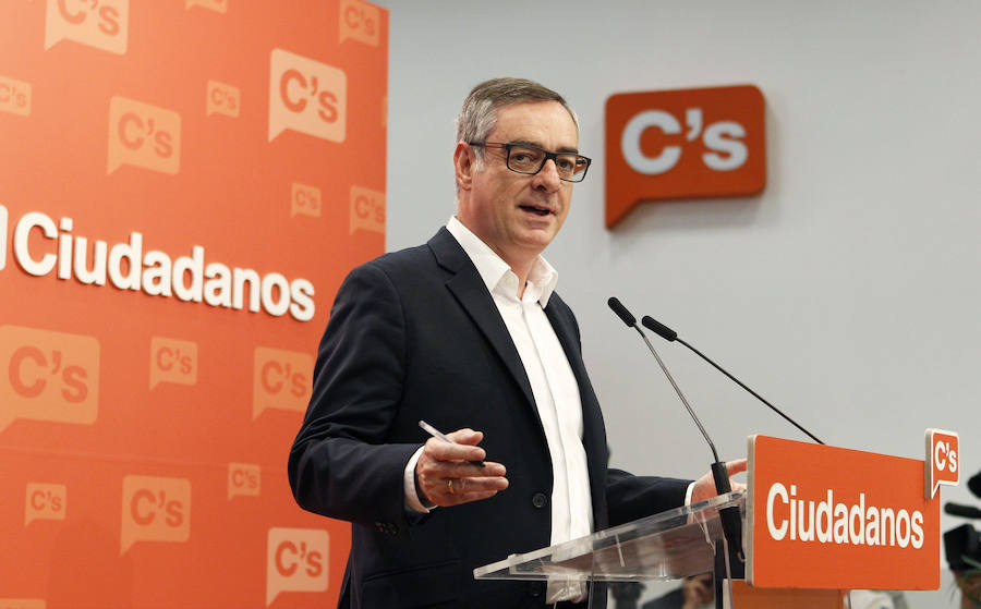 El vicesecretario general de Ciudadanos, José Manuel Villegas.