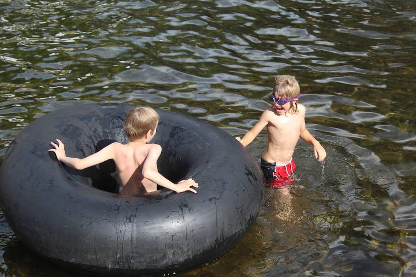 Molinaseca, la playa sin arena