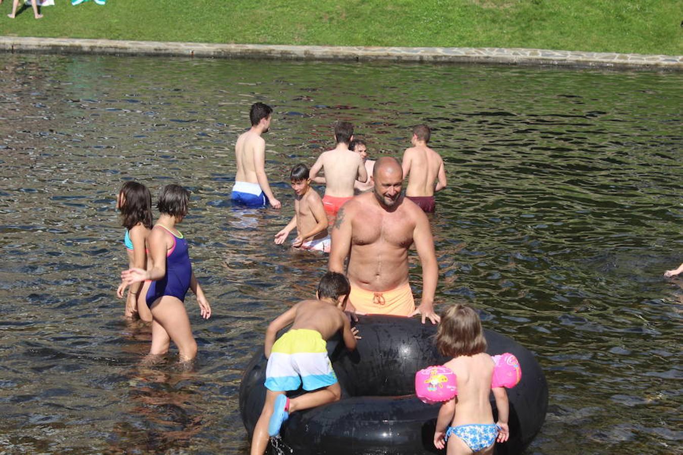 Molinaseca, la playa sin arena