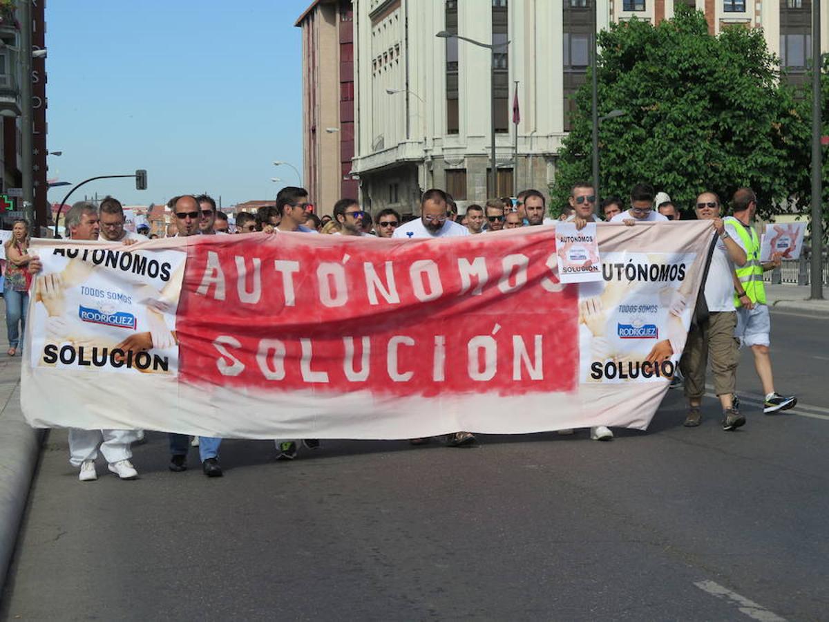 Los autónomos de Embutidos Rodríguez salen a la calle