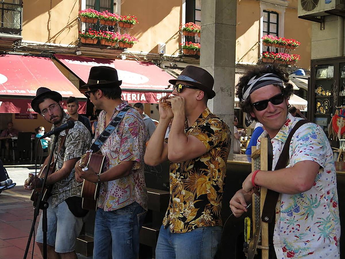 Los Blues Lee &#039;hacen el gamberro&#039; en León