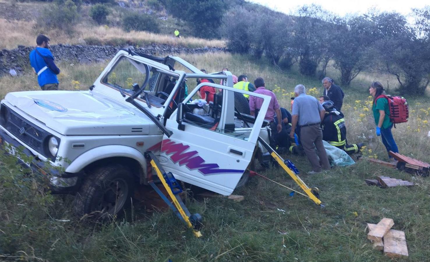 Accidente en Piedrafita