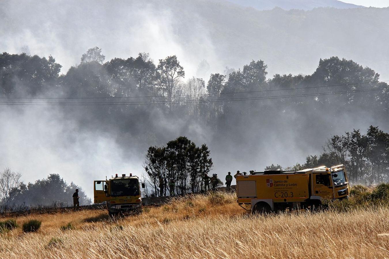 Incendio en Riello