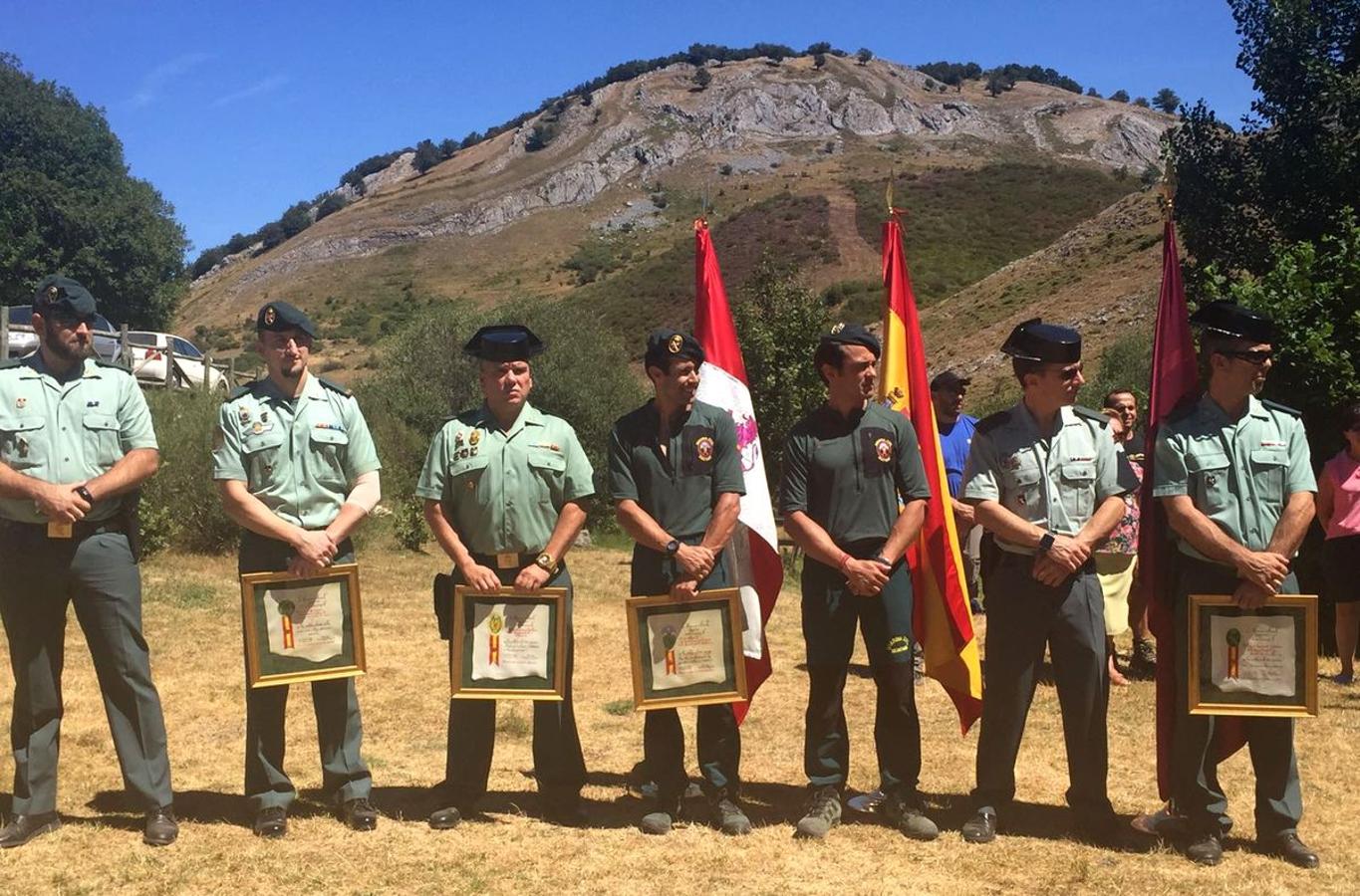 Homenaje a la Guardia Civil