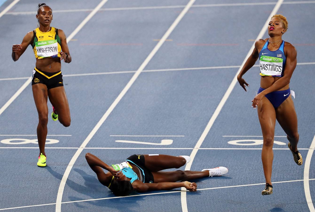 &#039;Superwoman&#039; Shaunae Miller, oro en los 400 femeninos