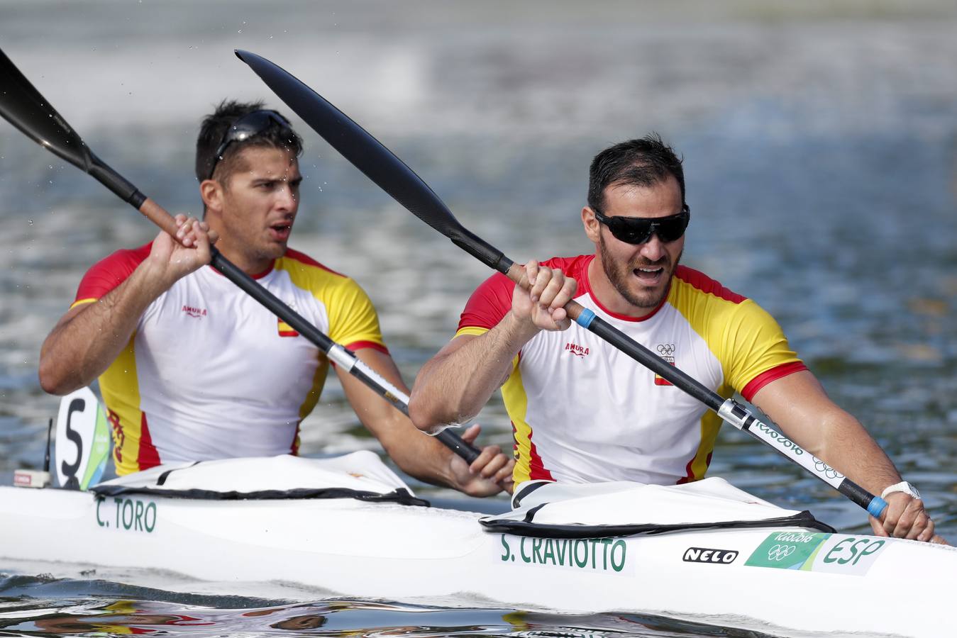 Saúl Craviotto y Cristian Toro, oro en K2 200