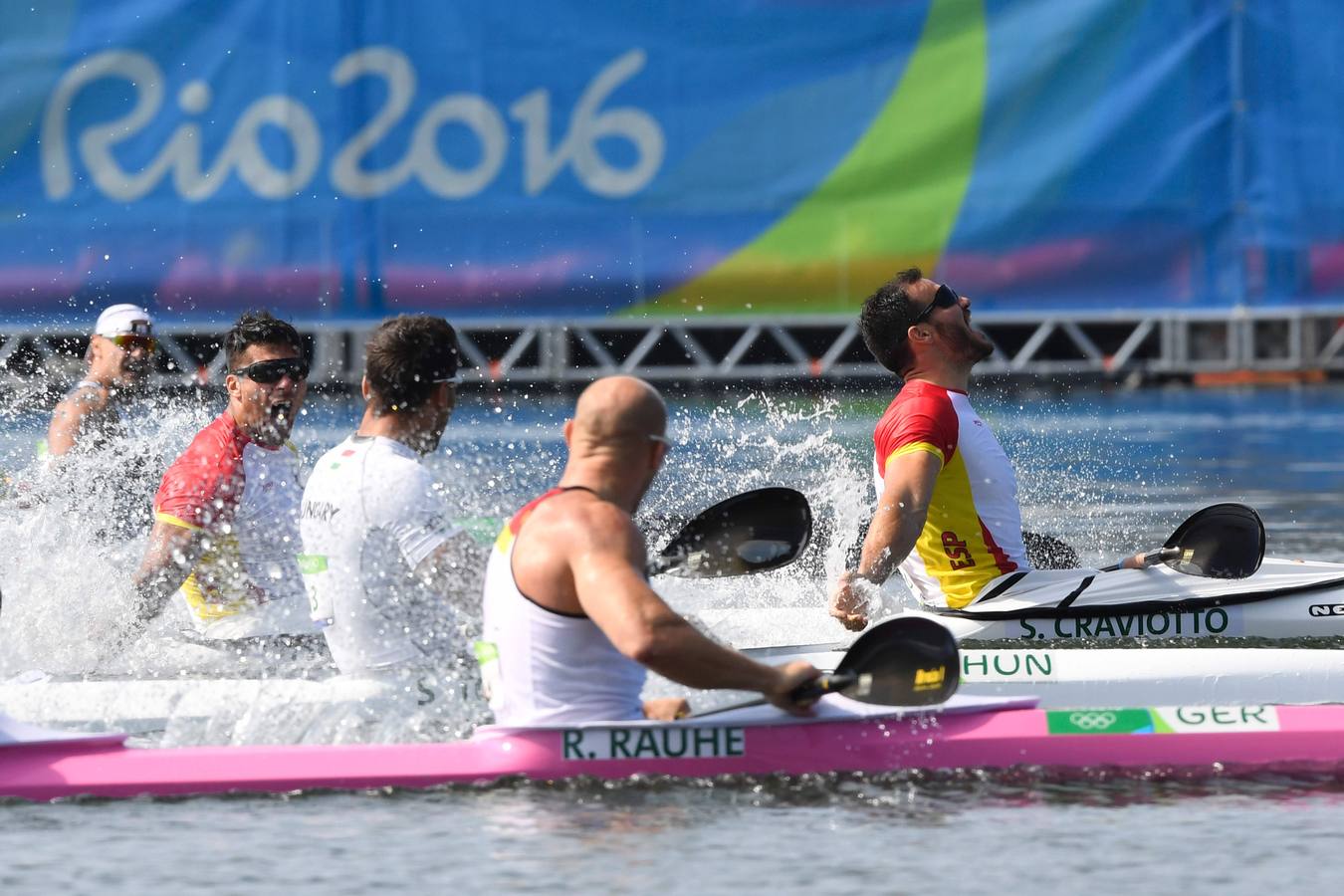 Saúl Craviotto y Cristian Toro, oro en K2 200