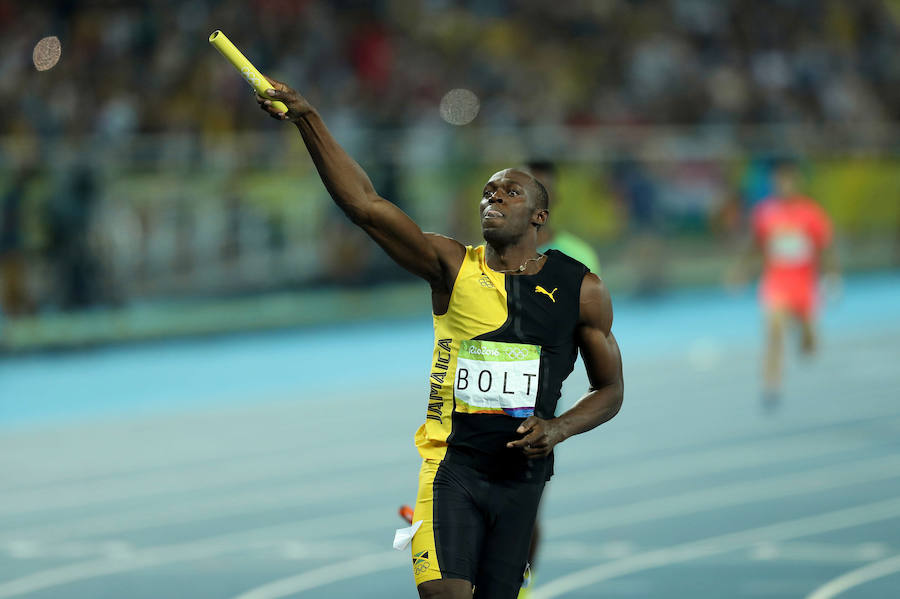 Bolt consuma el triple-triple en el relevo y gana su noveno oro