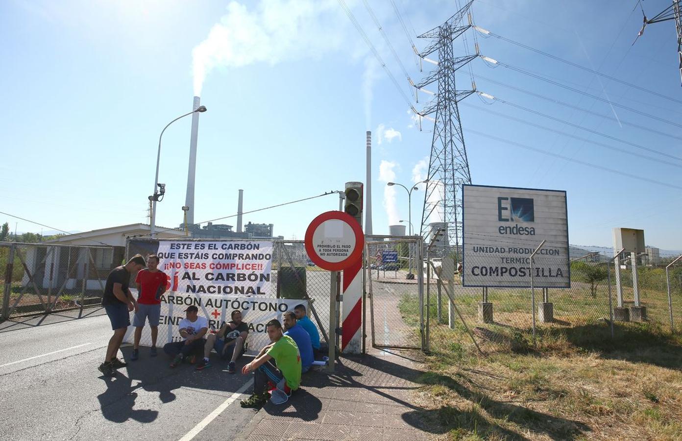 Concentración ante Compostilla