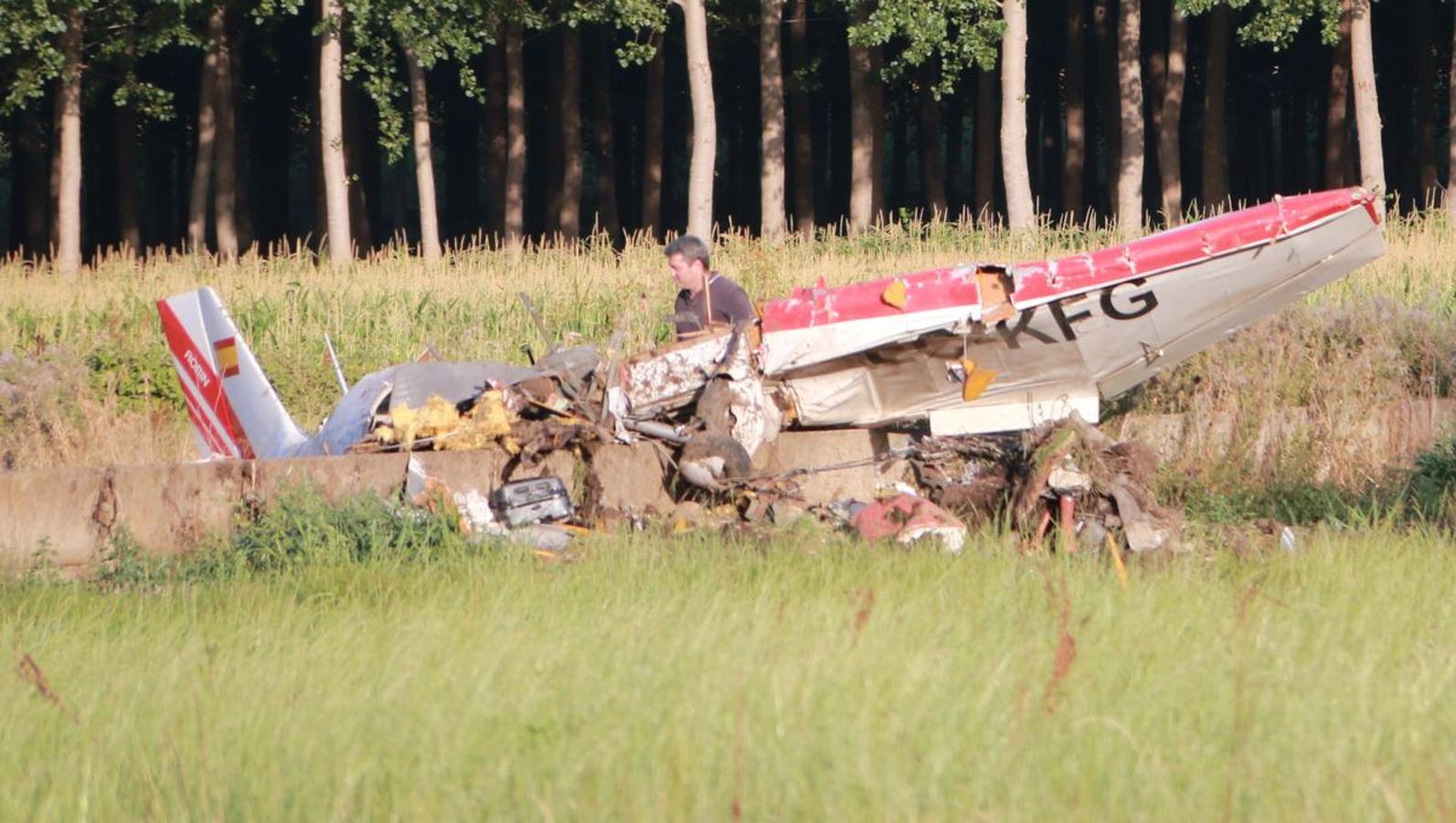 Accidente de avioneta en León