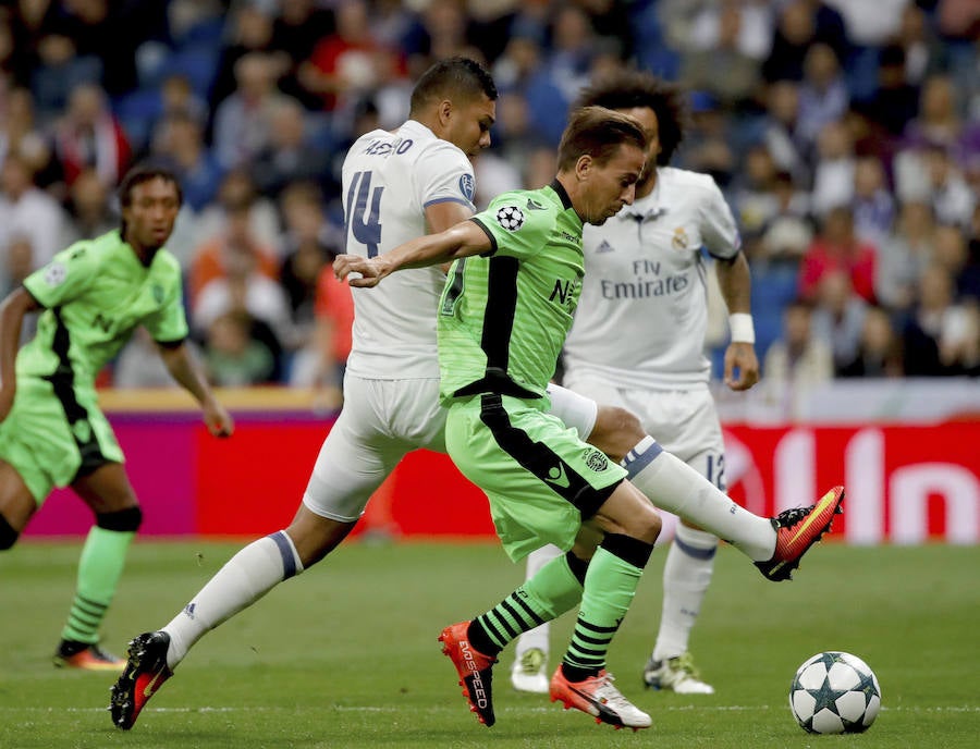 Las mejores imágenes del Real Madrid-Sporting de Portugal