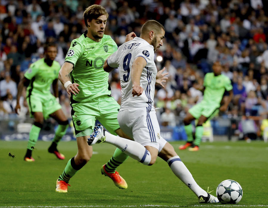 Las mejores imágenes del Real Madrid-Sporting de Portugal