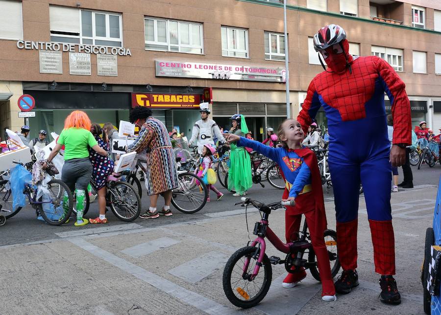 Las bicicletas toman León