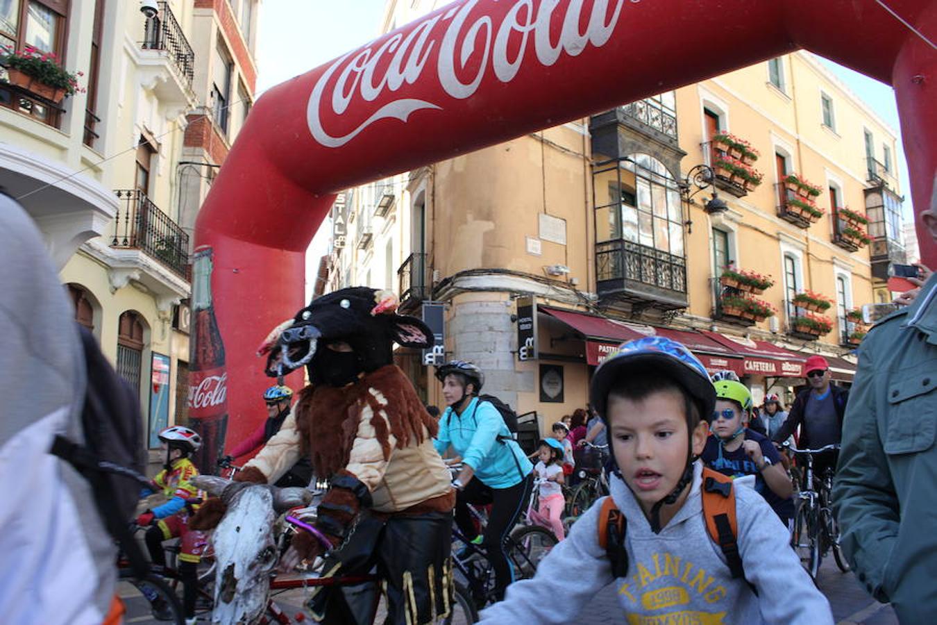 Las bicicletas toman León