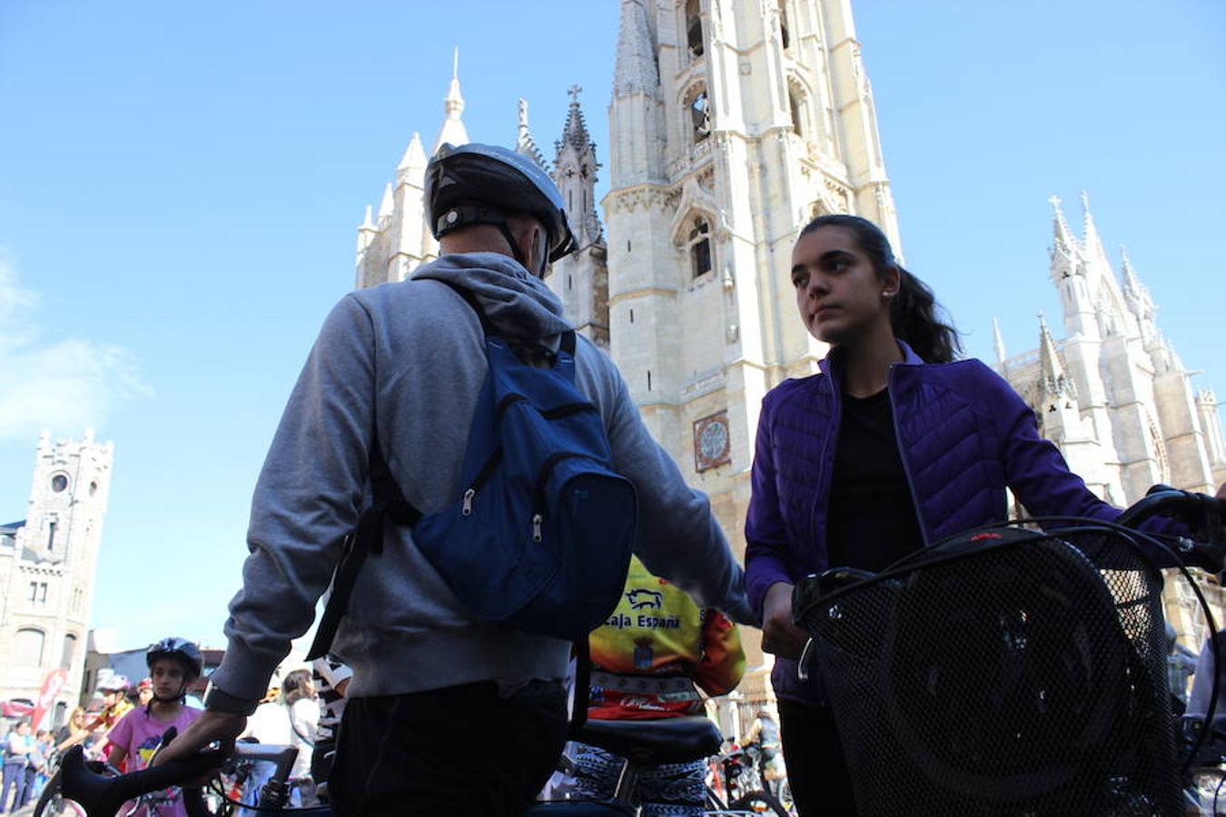 Las bicicletas toman León