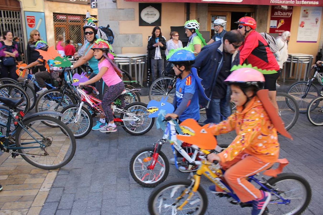 Las bicicletas toman León