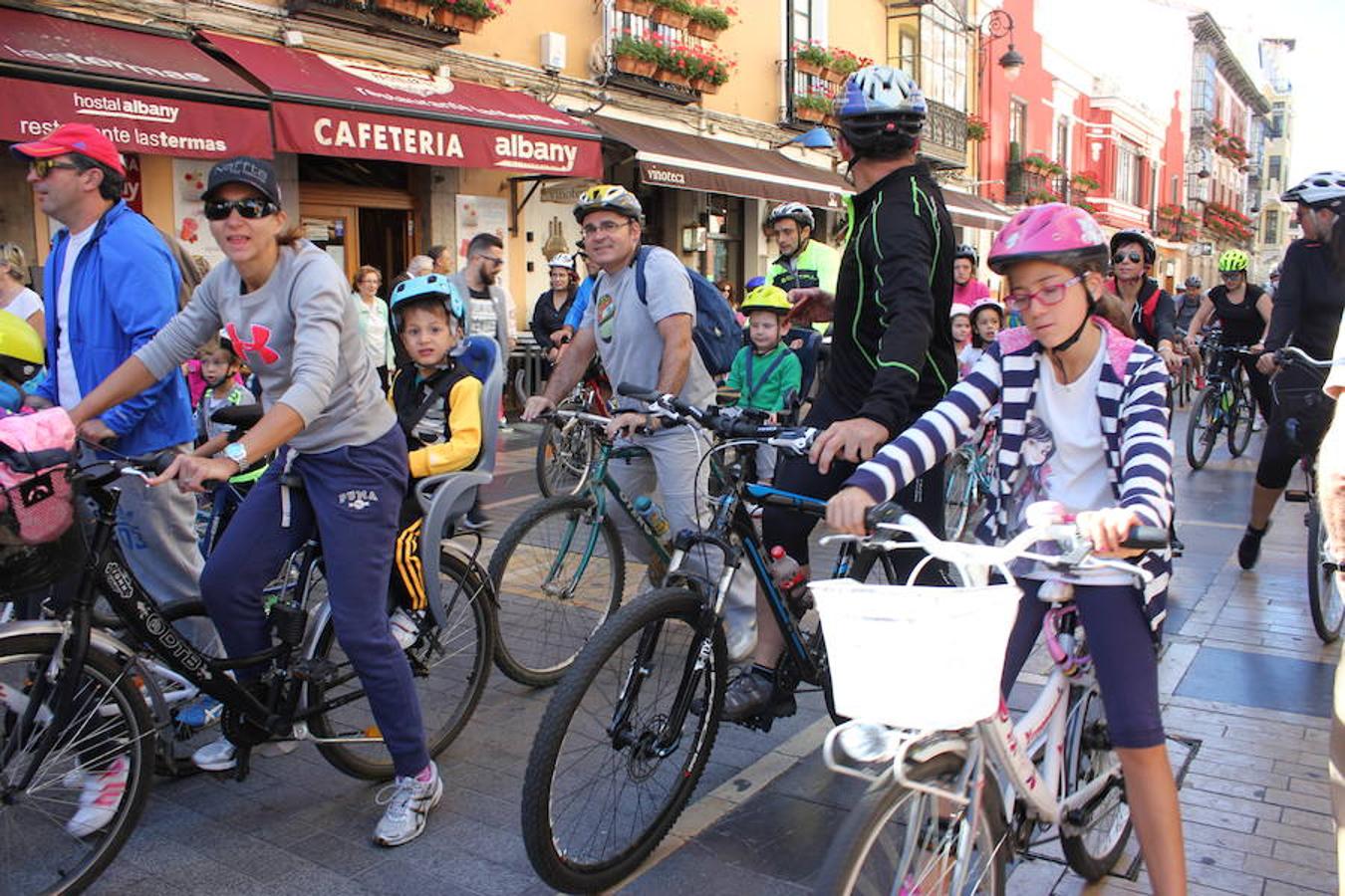 Las bicicletas toman León