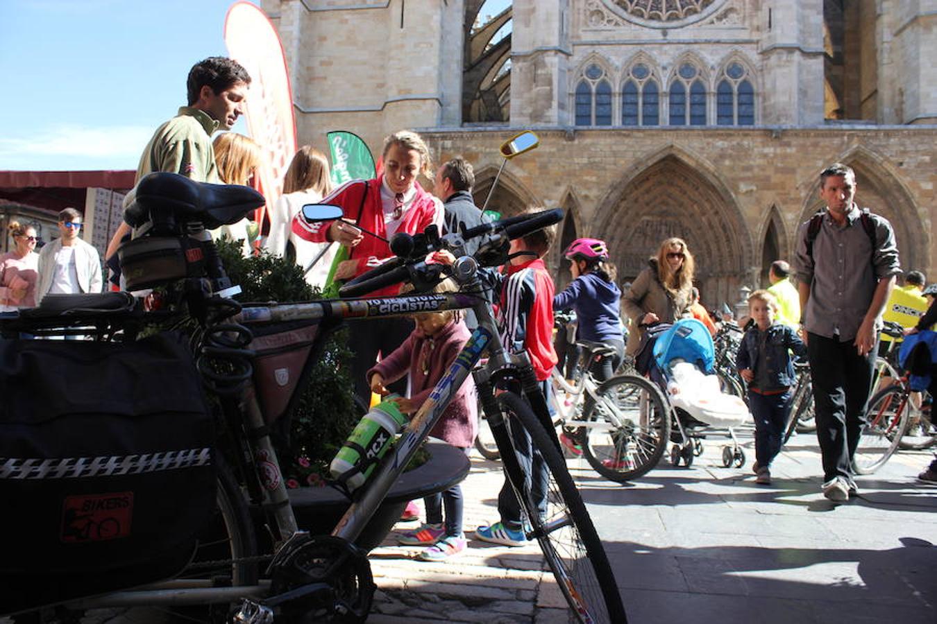 Las bicicletas toman León