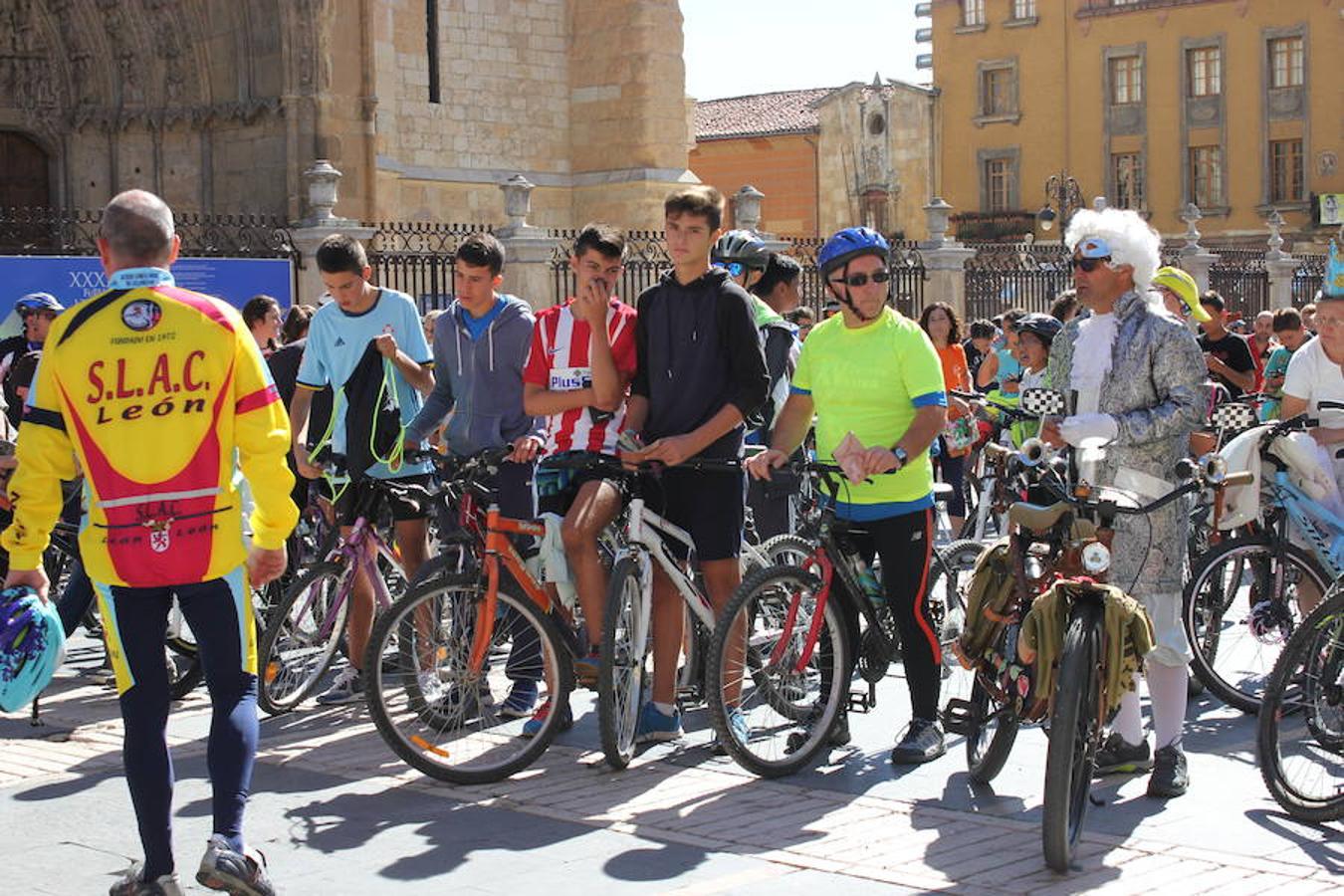 Las bicicletas toman León