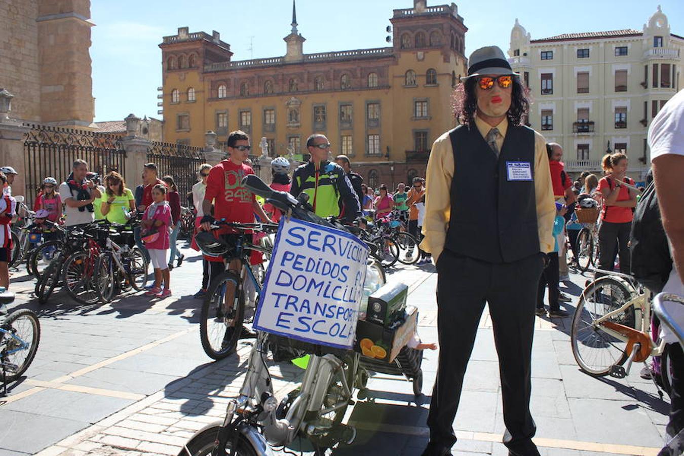 Las bicicletas toman León