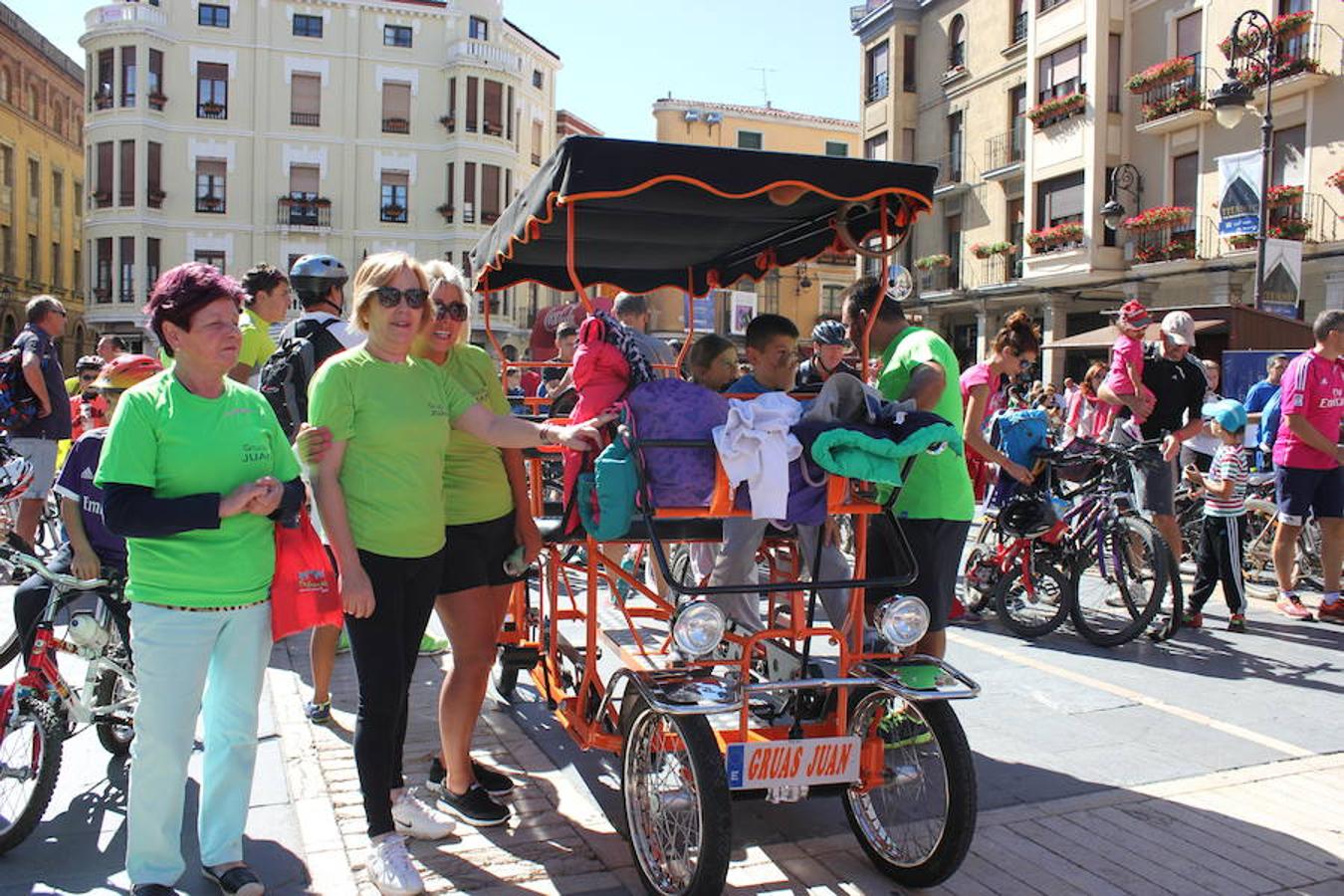 Las bicicletas toman León