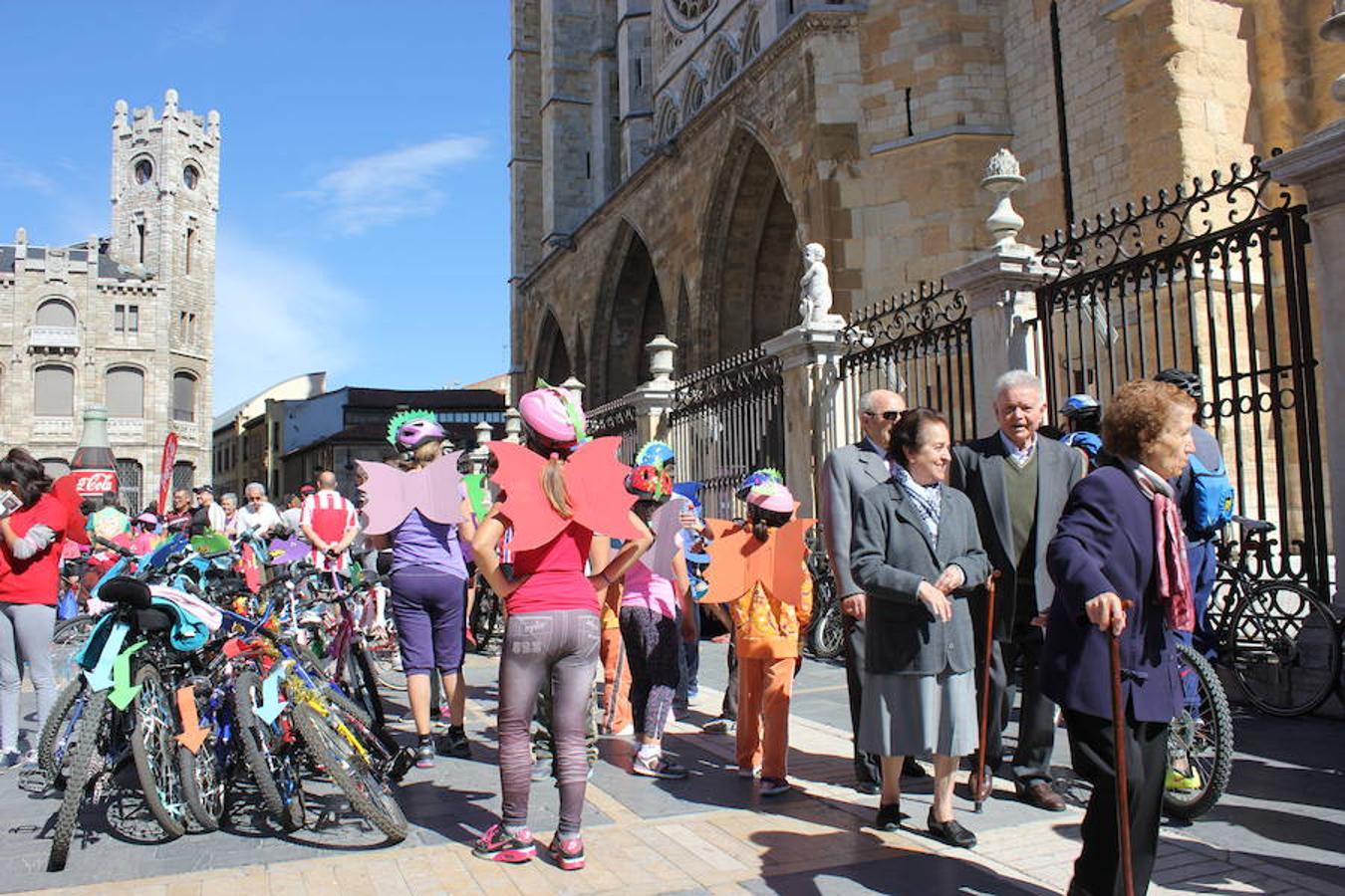 Las bicicletas toman León