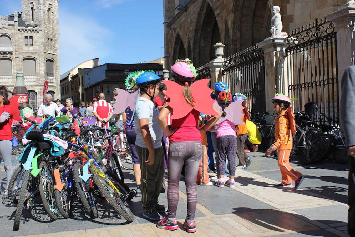 Las bicicletas toman León