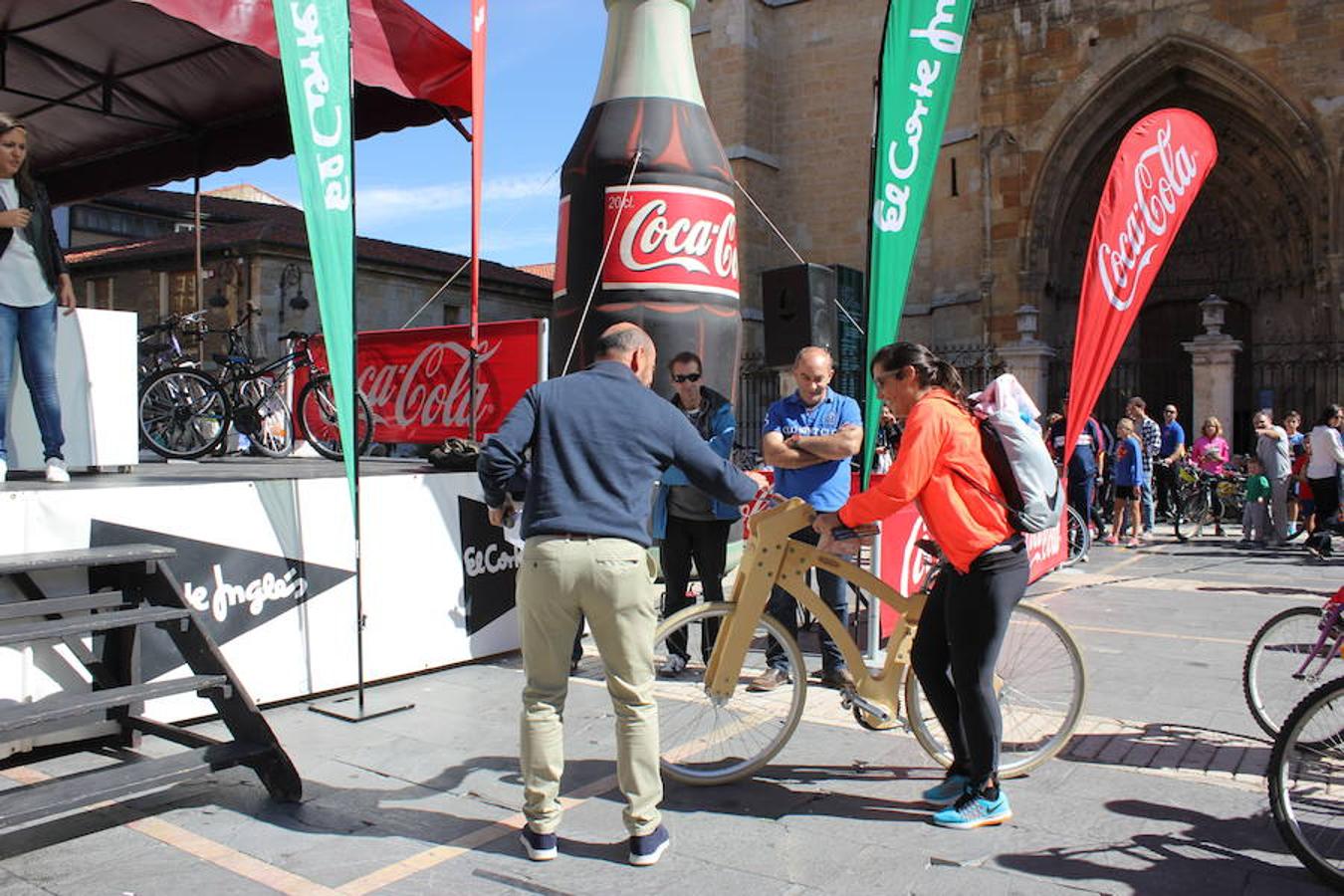 Las bicicletas toman León