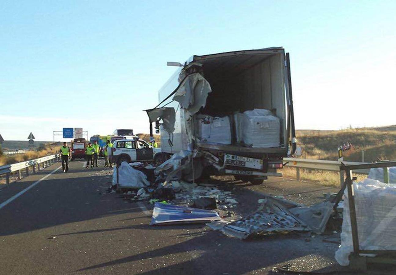 Accidente mortal en Soria