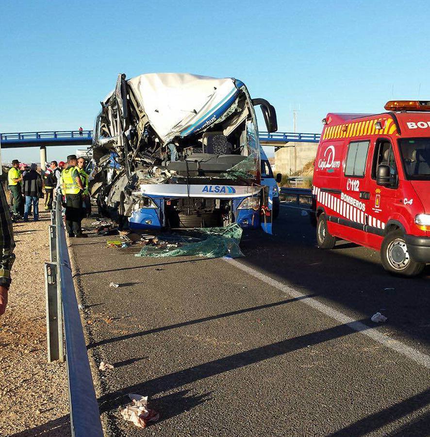 Accidente mortal en Soria