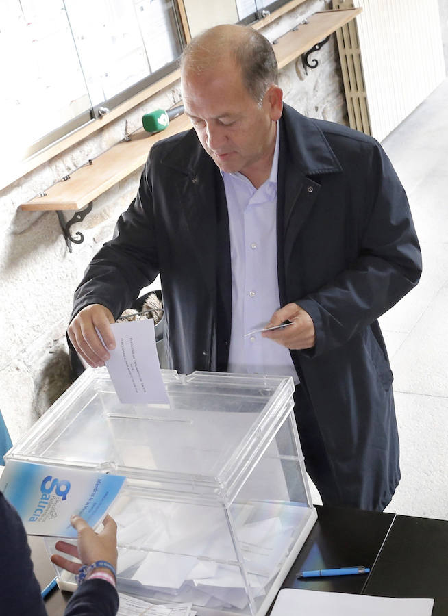 El candidato del PSdeG a la Presidencia de la Xunta, Joaquín Fernández Leiceaga.