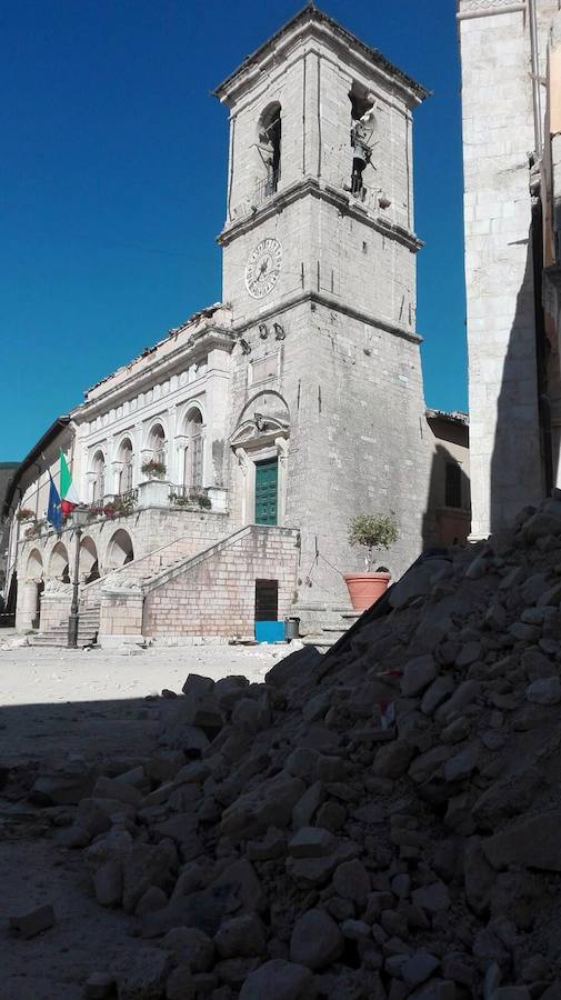 El terremoto de Italia, en imágenes