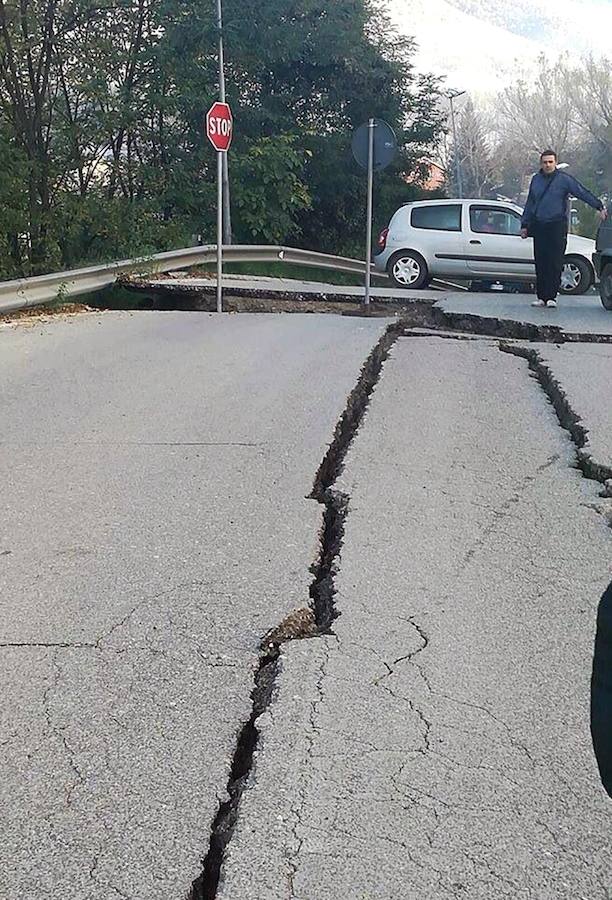 El terremoto de Italia, en imágenes