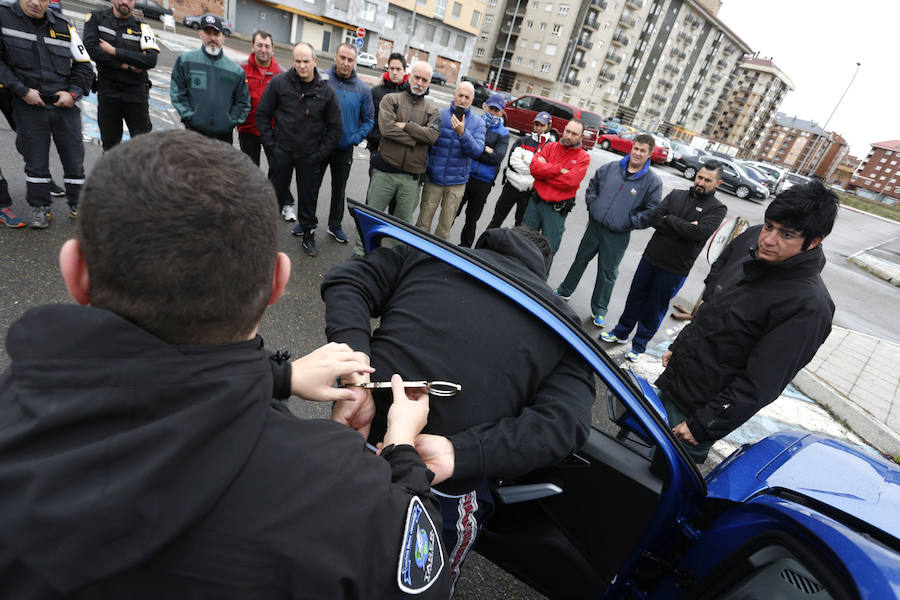 Puesta a punto de la policía