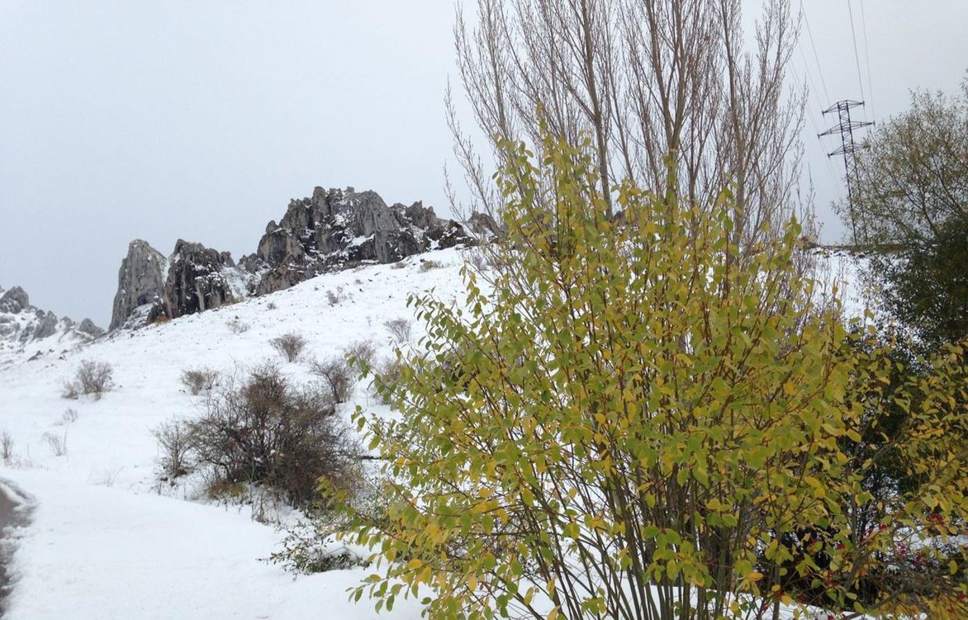 León, entre nieves